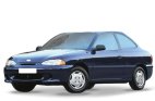 Lunette Hyundai Accent 1995-1997