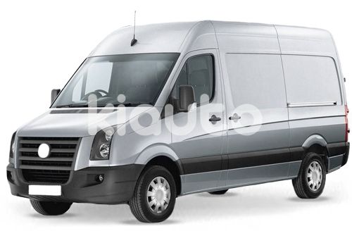 Pare-choc Avant Noir Pour Volkswagen Crafter 2006-2011 - Compatible Référence OEM 2E0807103T