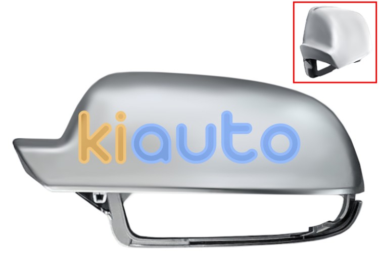 Coque de rétroviseur audi a3 2010-2012 chromée / gauche OE 8F0857527A3Q7
