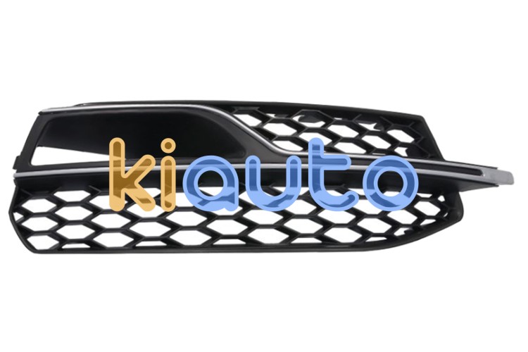 Grille audi a3 2012-2016 3/4/5 portes / cabriolet / modèle s3 / pare-chocs avant / moulure gris argent / droite OE 8V3807682Q