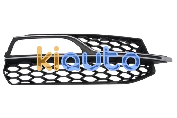 Grille audi a3 2012-2016 3/4/5 portes / cabriolet / modèle s3 / pare-chocs avant / avec antibrouillard / moulure gris argent / droite OE 8V3807682QBMT
