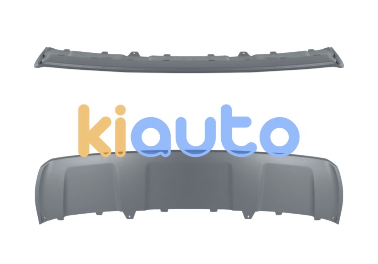 Moulure pare-chocs audi q3 2011-2015 avant / inférieure / avec appret OE 8U0807733