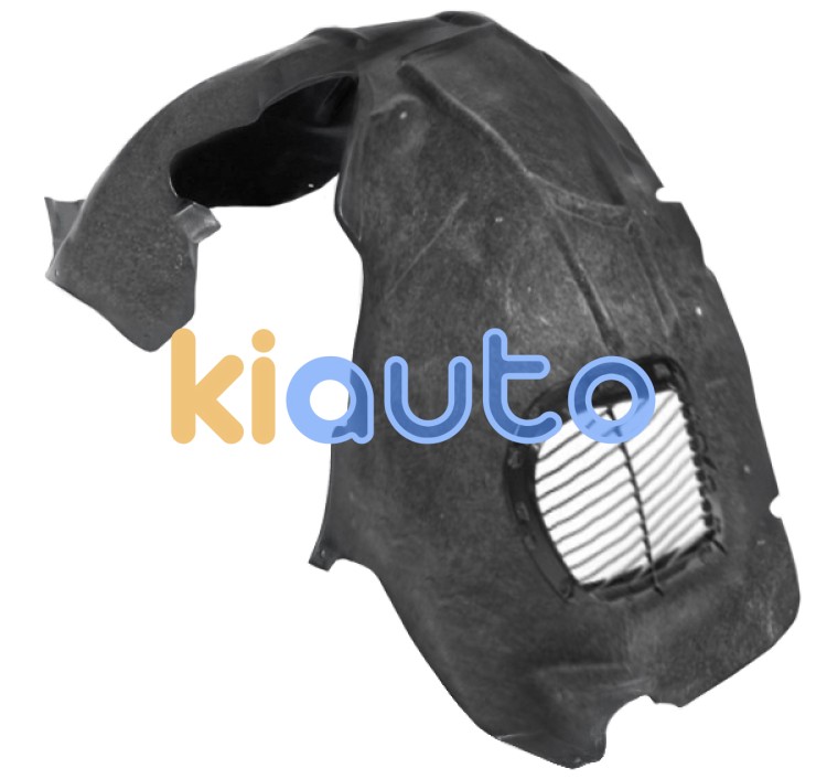 Pare-boue audi q7 2006-2009 avant / avec grille / feutre / gauche OE 4L0809961C / 4L0809961E
