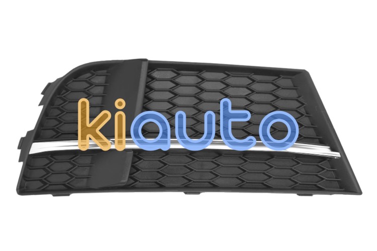 Grille audi a3 2016-2020 3/4/5 portes / cabriolet / pare-chocs avant / modèle s-line / moulure chromée / droite OE 8V3807682ACBMO