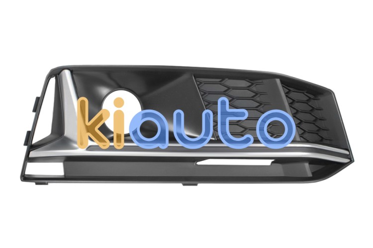 Grille audi a4 2015-2018 pare-chocs avant / modèle s-line / avec antibrouillard / moulure gris argent / droite OE 8W0807682LRU6