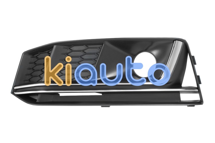 Grille audi a4 2015-2018 pare-chocs avant / modèle s-line / avec antibrouillard / moulure chromée / gauche OE 8W0807681GRU6