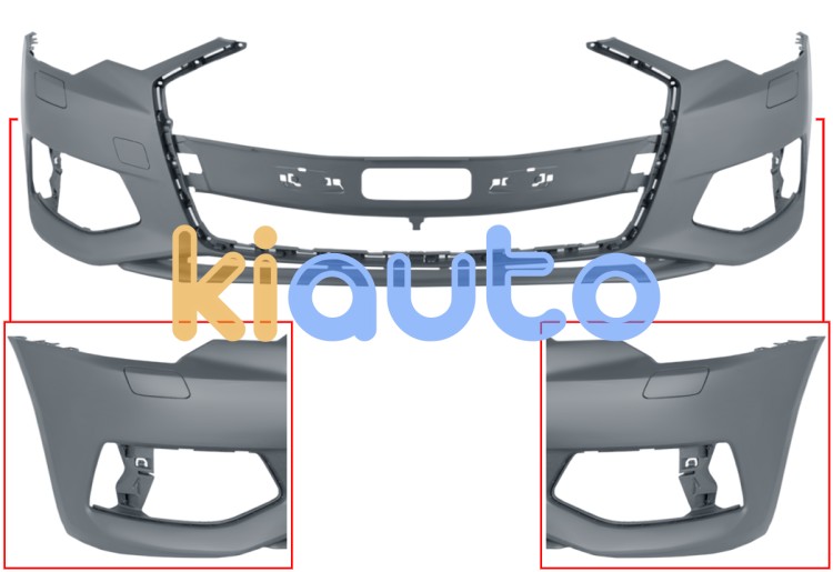 Pare-chocs audi a6 2019-2023 avant / avec lavephares / avec appret OE 4K0807065GRU