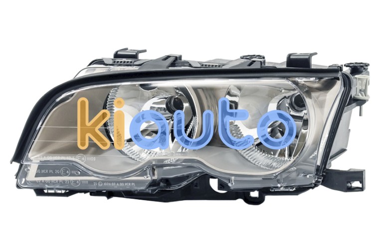 Phare avant bmw série 3 (e46) 2001-2003 coupé / base chromée / gauche OE 63126919627 / 6919627