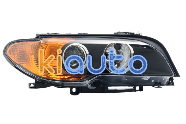 Phare avant bmw série 3 (e46) 2003-2005 coupé / feu clignotant orange / base noire / droit OE 63126920576 / 6920576