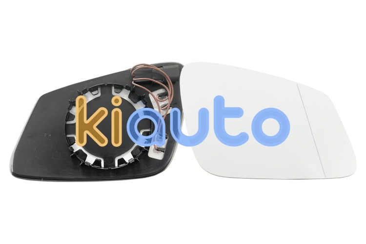 Verre de rétroviseur bmw série 5 (e60-e61) 2009-2011 avec support / chauffant / electrochromique / asphérique / droit  OE 51167186588