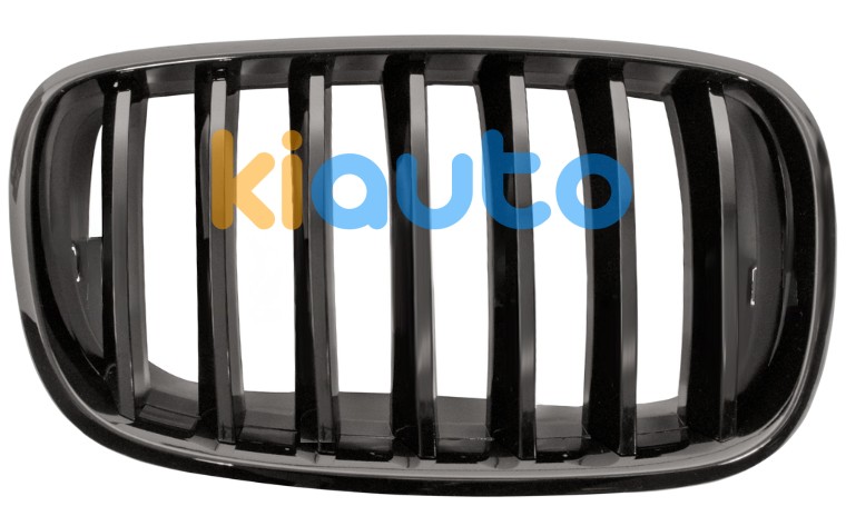 51712150246 | Grille BMW X5 (e70) 2010-2013 Face Droit Grille bmw x5 (e70) 2010-2013 face avant / contour noir / lames noires / droite OE 51712150246