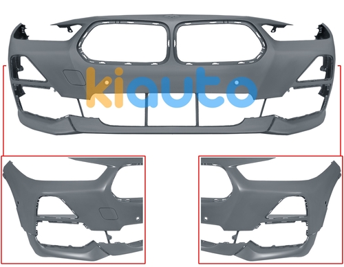 51117499467 | 51117499467 | Pare-chocs bmw x2 (f39) 2017-> avant / avec capteur / avec assist park / avec appret 51117499467 | 51117499467 | Pare-chocs bmw x2 (f39) 2017-> avant / avec capteur / avec assist park / avec appret