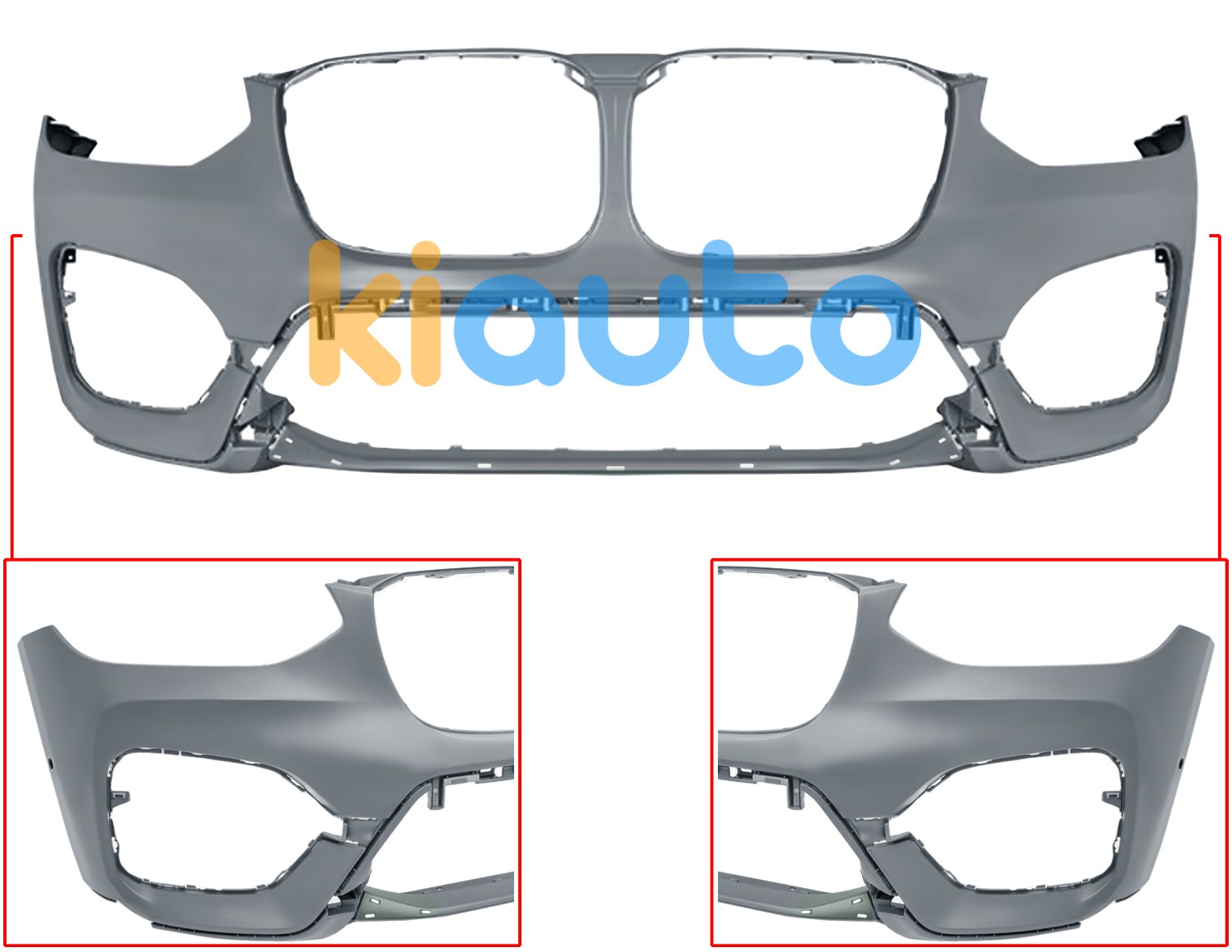 51117488290 | 51117488290 | Pare-chocs bmw x3 (g01) 2017-2021 avant / modèle luxury / avec park assist / avec appret 51117488290 | 51117488290 | Pare-chocs bmw x3 (g01) 2017-2021 avant / modèle luxury / avec park assist / avec appret