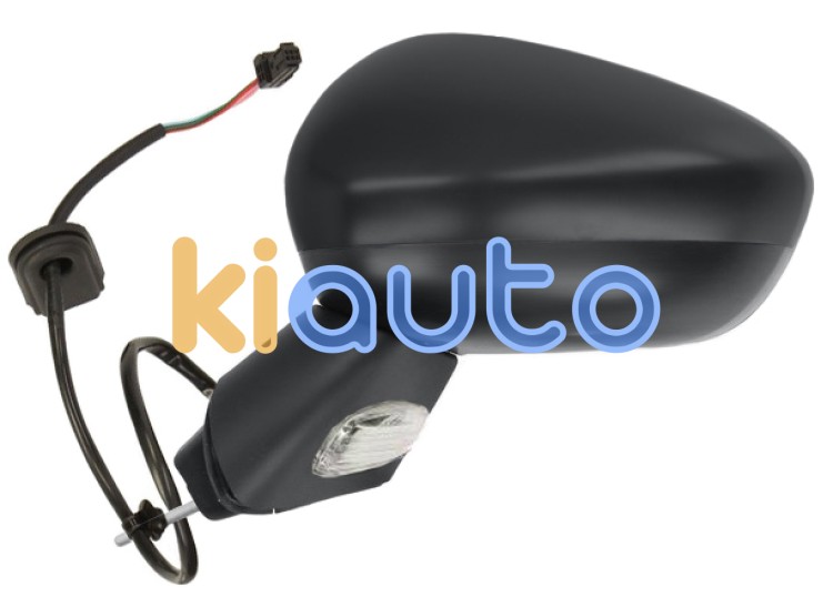Rétroviseur citroen c3 2013-2016 éléctrique / base noire / coque noire / gauche OE 8152J2 / 1608056480