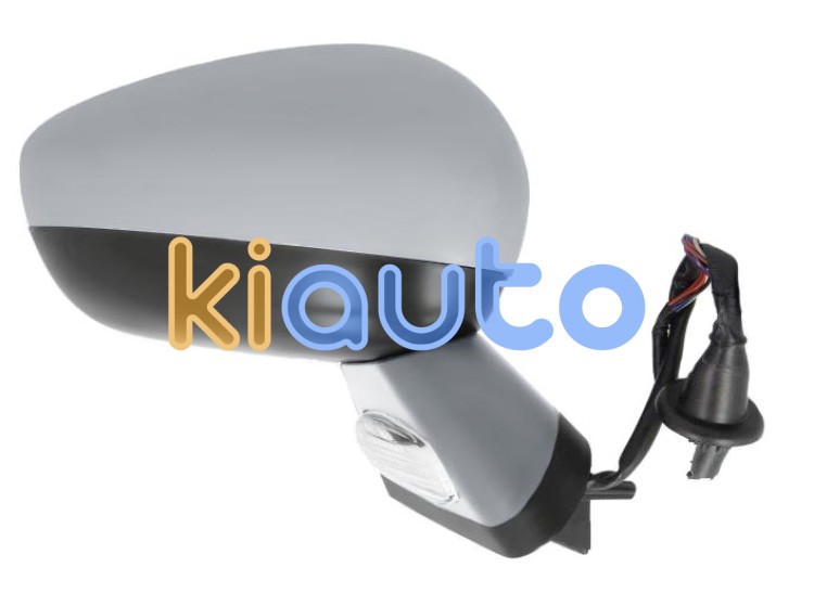 Rétroviseur citroen c4 2010-2011 éléctrique / base avec appret / chauffant / feu de sol / rabattable éléctriquement / mémoire / side assist / avec sonde / coque avec appret / droit OE 8154RC / 1607025780
