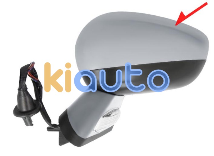 Rétroviseur citroen c4 2011-2018 éléctrique / base avec appret / chauffant / feu de sol / rabattable éléctriquement / mémoire / side assist / coque avec appret / gauche OE 1608534780