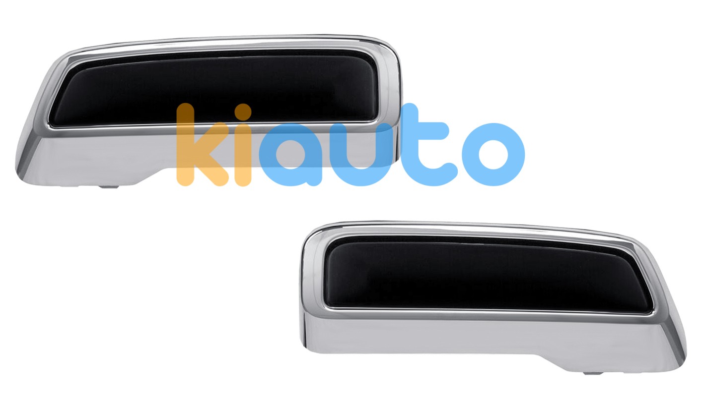 Contours grilles d'échappement peugeot 3008 2021-2024 pare-chocs arrière / kit / gauche+droit OE 1618041180