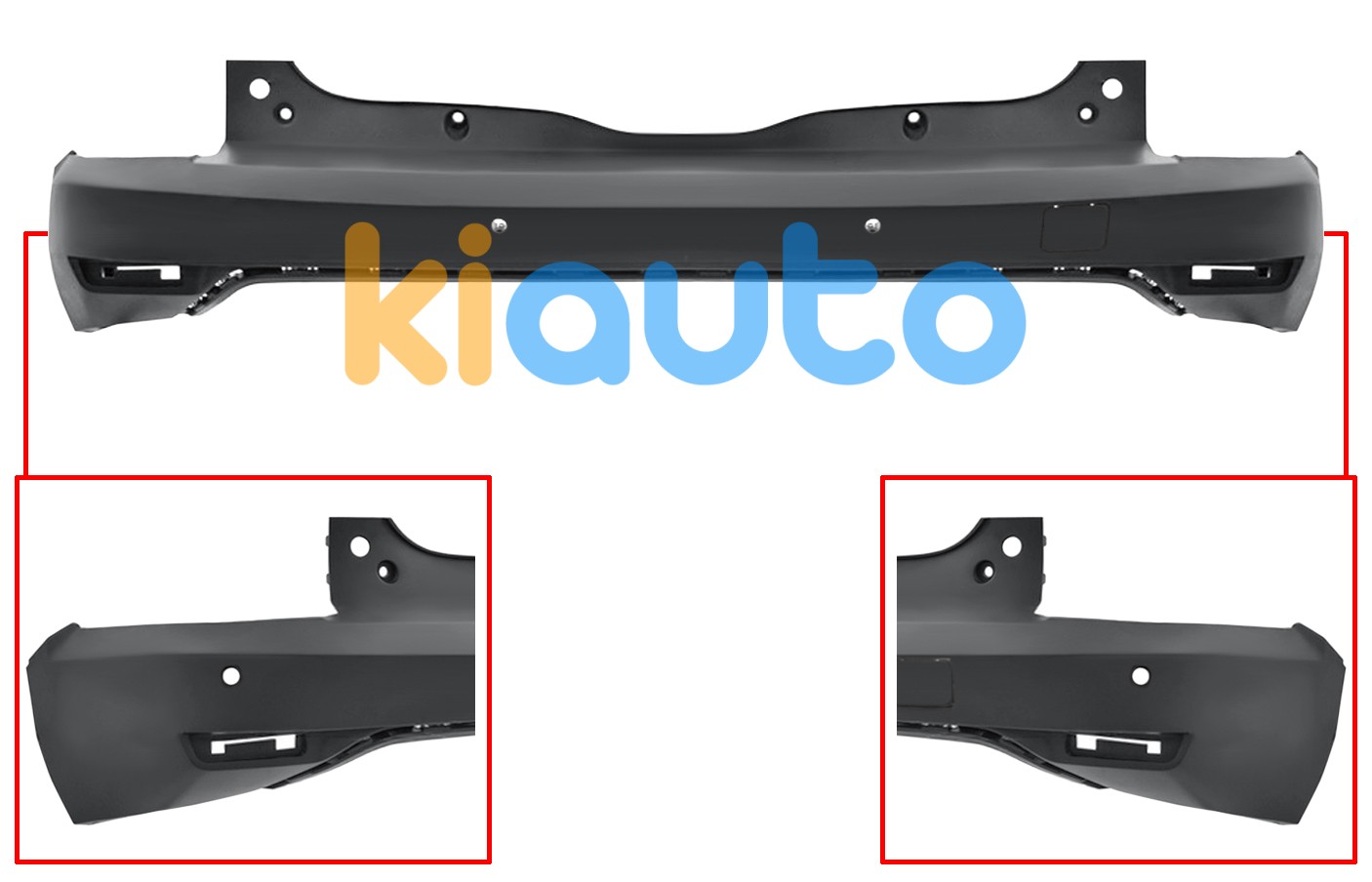 Pare-chocs dacia jogger 2021-> arrière / avec capteur OE 850108094V