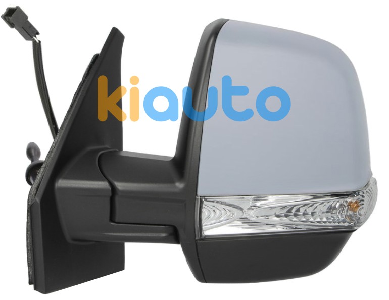 Rétroviseur opel combo 2012-2018 2 verres / mecanique / feu clignotant / avec appret / gauche OE 735497892 / 735528048 / 735528052