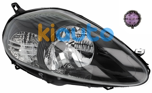 51840990 | 51840990 | Phare fiat grande punto 2008-2012 8 broches / base noire / droit 51840990 | 51840990 | Phare fiat grande punto 2008-2012 8 broches / base noire / droit