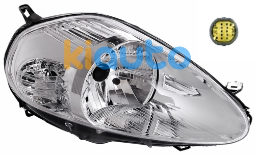 51701594 | 51701594 | Phare fiat grande punto 2005-2008 14 broches / base chromée / droit 51701594 | 51701594 | Phare fiat grande punto 2005-2008 14 broches / base chromée / droit