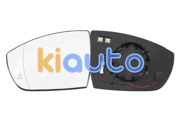 Verre de rétroviseur ford s-max 2006-2010 avec support / chauffant / side assist / asphérique / gauche OE 2063584