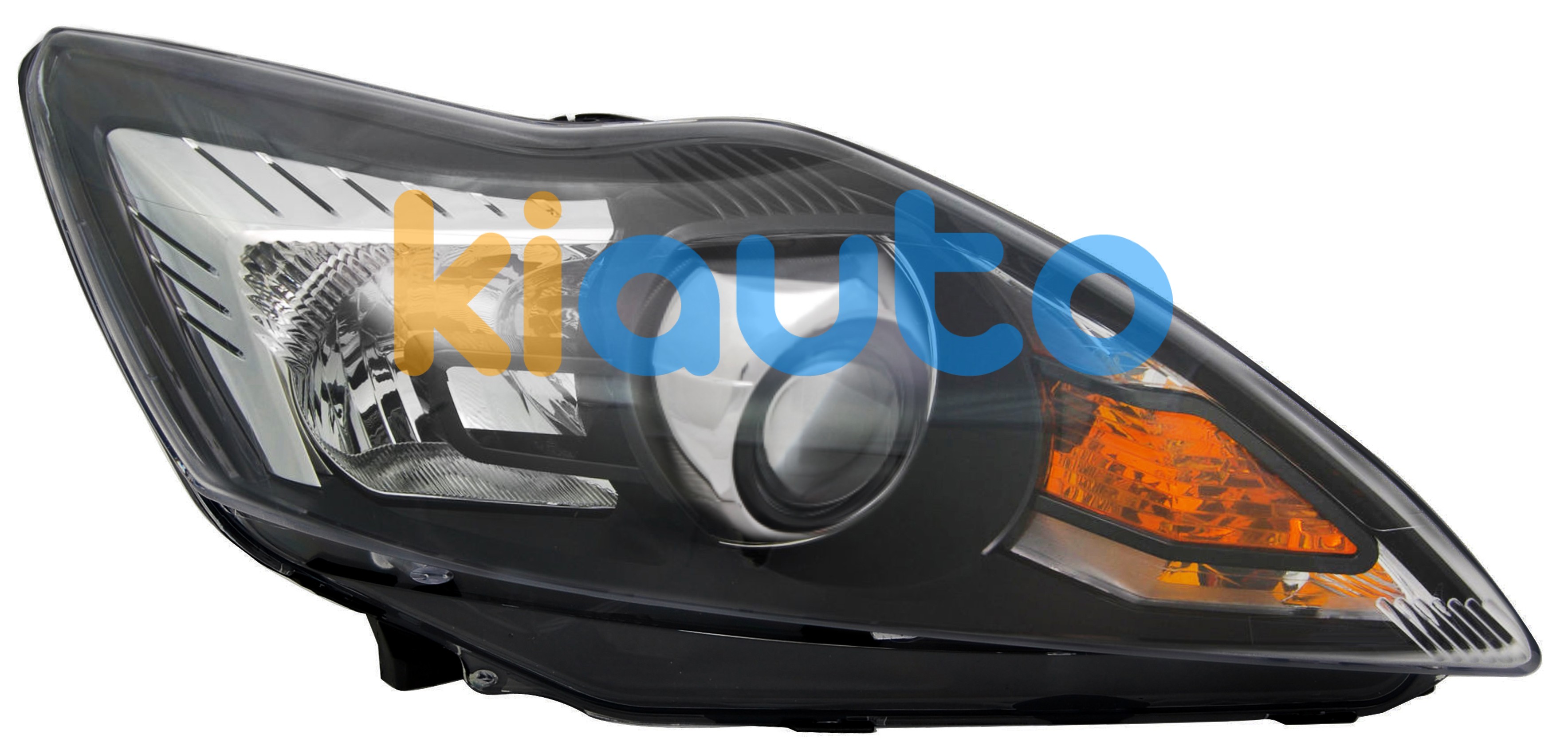 Phare avant ford focus 2008-2011 avec feux adaptatif (afs) / base noire / chromé / droit OE 1521225 / 1679632 / 1744970