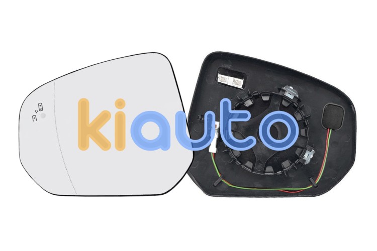 Verre de rétroviseur ford tourneo connect 2018-2022 avec support / chauffant / side assist / asphérique / gauche OE 2243351