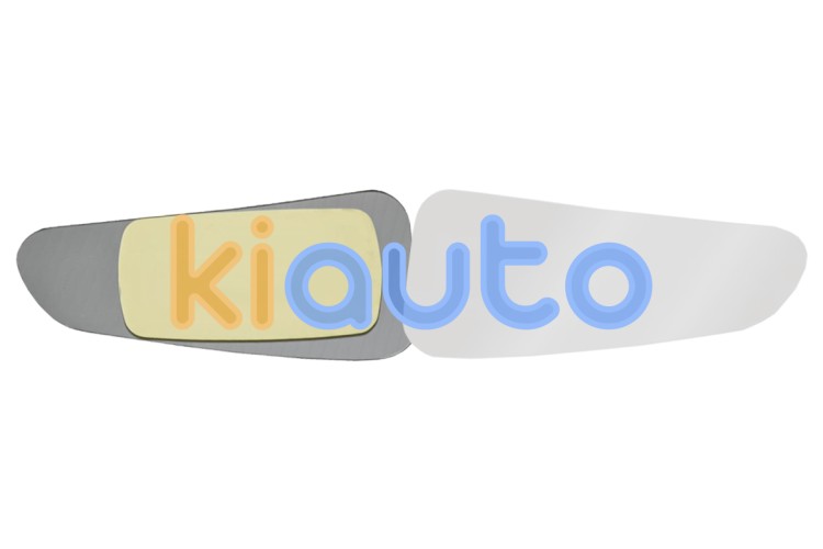Verre de rétroviseur ford transit custom 2013-2018 avec support / inférieur / convexe / droit OE 1765489 / 1766581 / BK21-17A700-AB