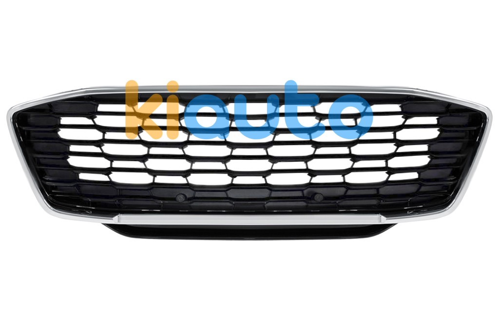 2456978 / L1TB8B271A / L1TB8200AD | 2456978 / L1TB8B271A / L1TB8200AD | Grille ford puma 2019-2024 face avant / noire / contour chromé