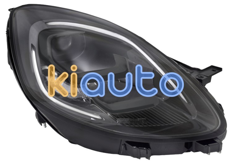 Phare avant ford puma 2019-2024 detail noir / droit OE 2442465 / 2461163 / 2491057