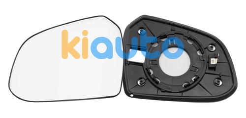 87611B9000 / 87611-B9000 | Verre de rétroviseur hyundai i10 2016-2019 avec support / convexe / gauche | Kiauto