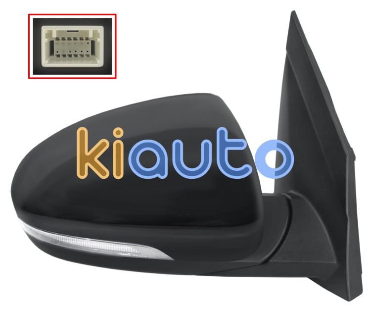Rétroviseur hyundai tucson 2015-2018 éléctrique / chauffant / feu clignotant / droit