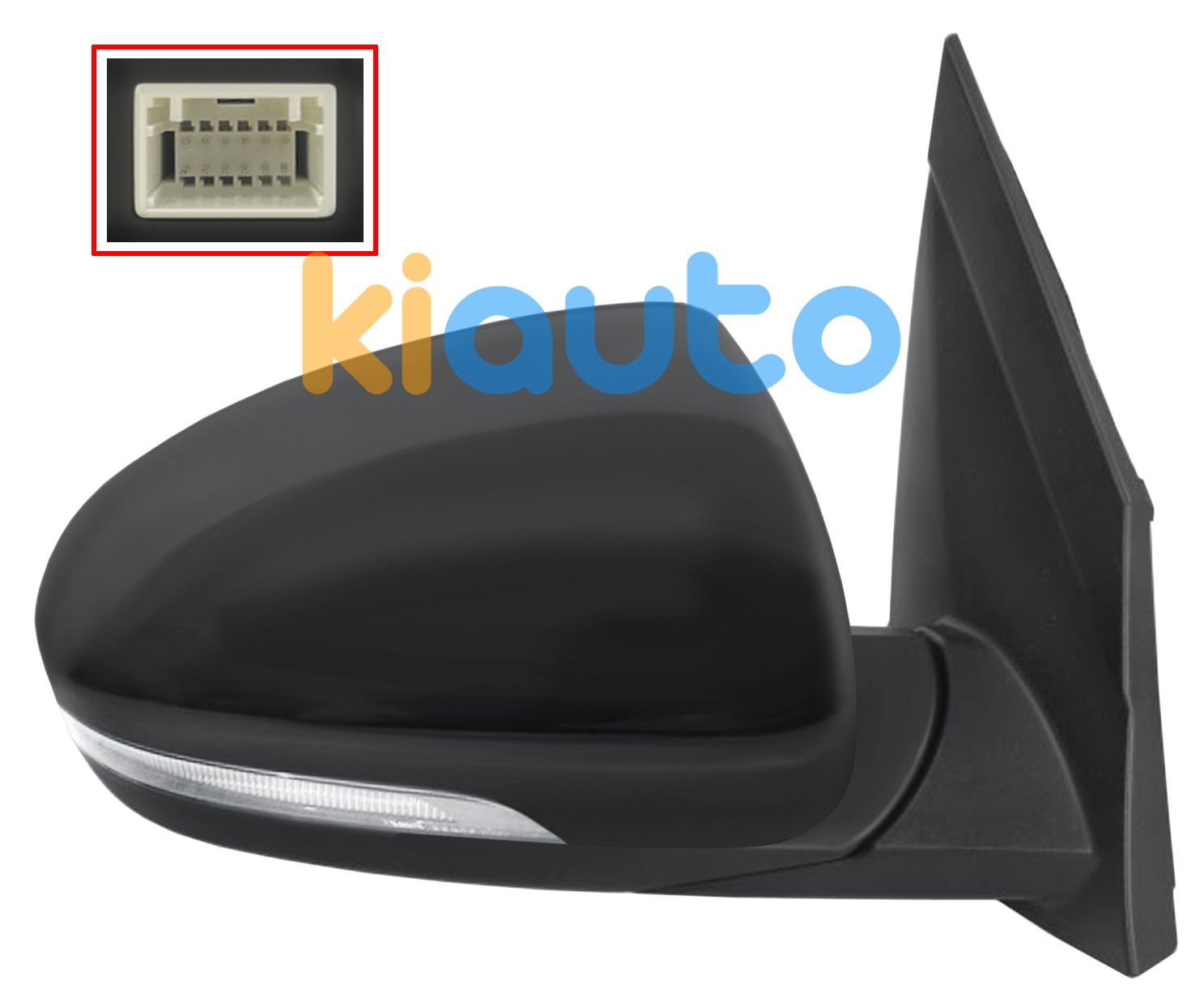 Rétroviseur hyundai tucson 2018-2020 éléctrique / chauffant / feu clignotant / feu de sol / rabattable éléctriquement / side assist / droit OE 87620-TL110 / 87620-D7050