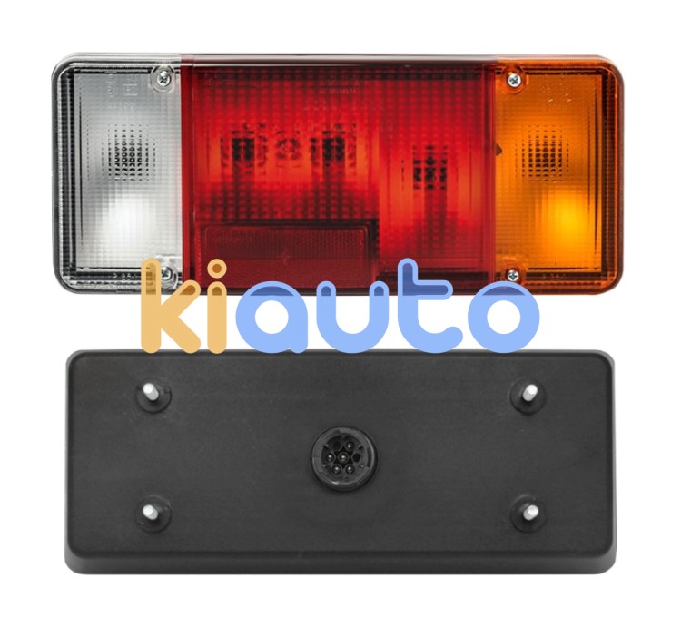 Feu arrière iveco daily 1999-2006 modèle pick up / avec porte ampoule / droit OE 500341496 / 98435942 / 500356782