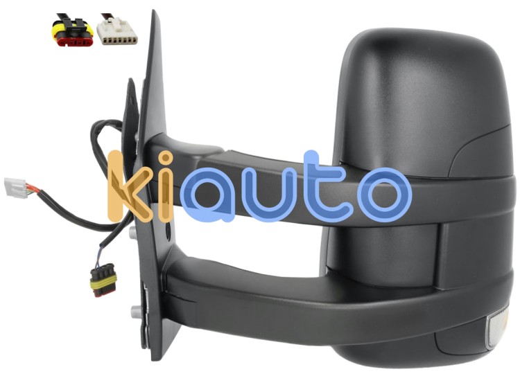 Rétroviseur iveco daily 2012-2014 bras long / éléctrique / chauffant / feu clignotant / gauche