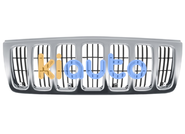 Grille jeep grand cherokee 1999-2002 face avant / complète  OE K55155921AC
