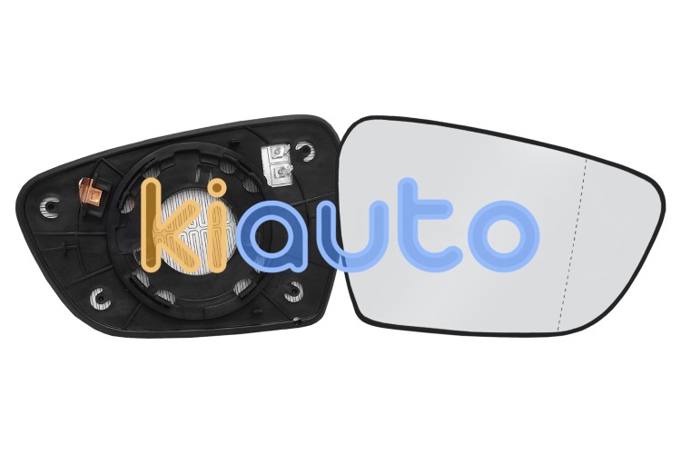 Verre de rétroviseur kia ceed 2012-2015 avec support / chauffant / asphérique / droit  OE 87621A2010 / 87621-A2010