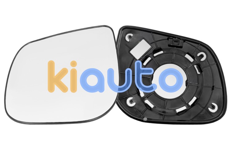Verre de rétroviseur kia picanto 2011-2015 avec support / convexe / gauche OE 876111Y000