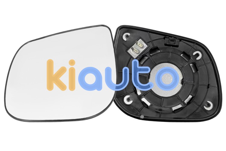 Verre de rétroviseur kia picanto 2011-2015 avec support / chauffant / convexe / gauche OE 876111Y300