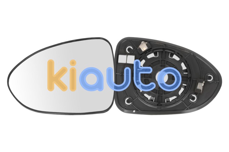 Verre de rétroviseur kia rio 2011-2014 avec support / convexe / gauche OE 876211W000 / 87621-1W000