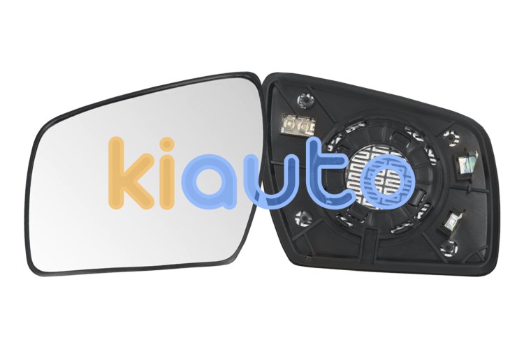 Verre de rétroviseur kia soul 2008-2011 avec support / chauffant / side assist / convexe / gauche OE 876112K050 / 876112K020