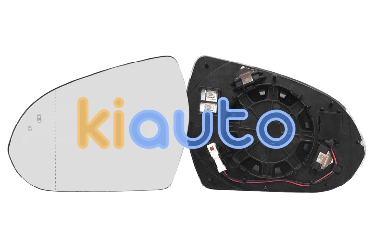 Verre de rétroviseur kia niro 2016-2019 avec support / chauffant / side assist / asphérique / gauche  OE 87611G5080 / 87611-G5080