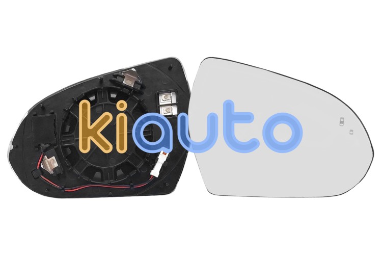 Verre de rétroviseur kia niro 2016-2019 avec support / chauffant / side assist / convexe / droit  OE 87621G5020 / 87621-G5020