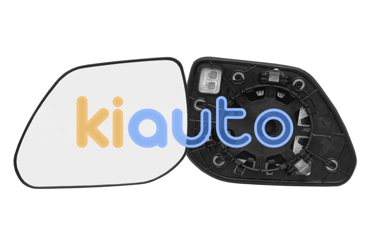 Verre de rétroviseur kia niro 2022-> avec support / chauffant / convexe / gauche  OE 87611AT010