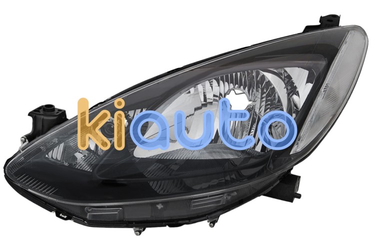 Phare avant mazda 2 2007-2010 base noire / avec moteur / gauche OE DF71-51-0L0N / DF71-51-0L0D / DF71-51-0L0B