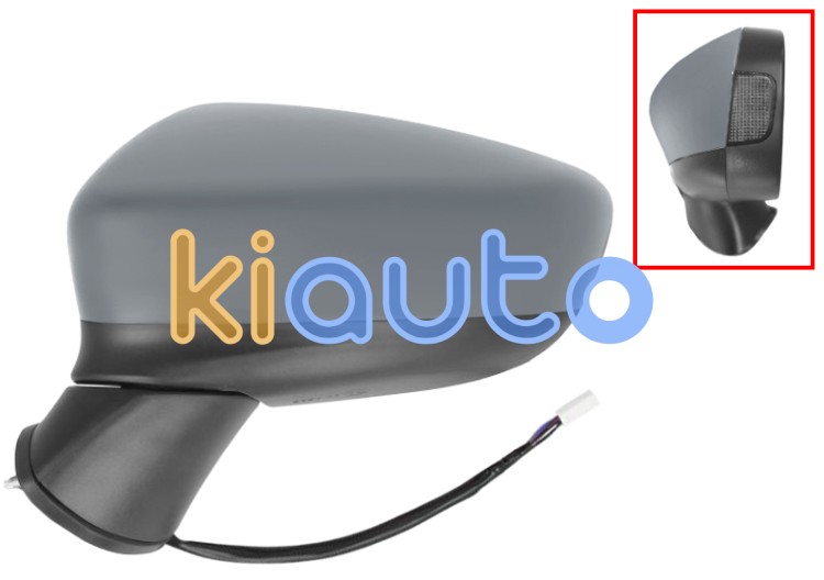 Rétroviseur mazda 6 2013-2016 éléctrique / chauffant / feu clignotant / avec appret / gauche OE GHP9-69-181A / GHP9-69-181E