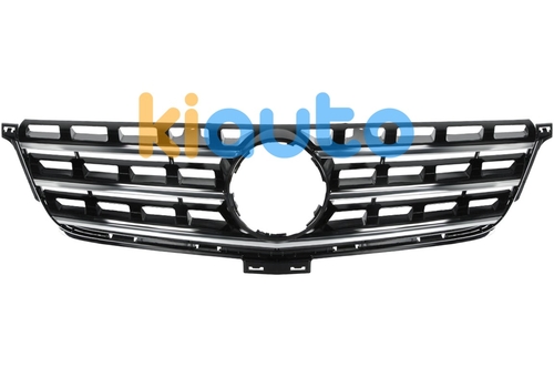 A16688009859040 | Grille mercedes clase m (w166) 2011-2015 face avant / chromée / noir | Kiauto