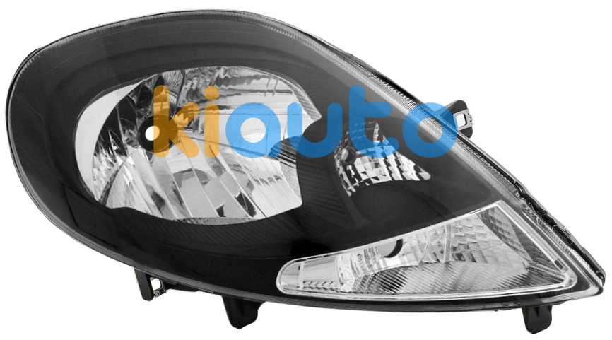 Phare avant opel vivaro 2007-2014 base noire / feu clignotant blanc / droit OE 260105915R / 4407953 / 93864871