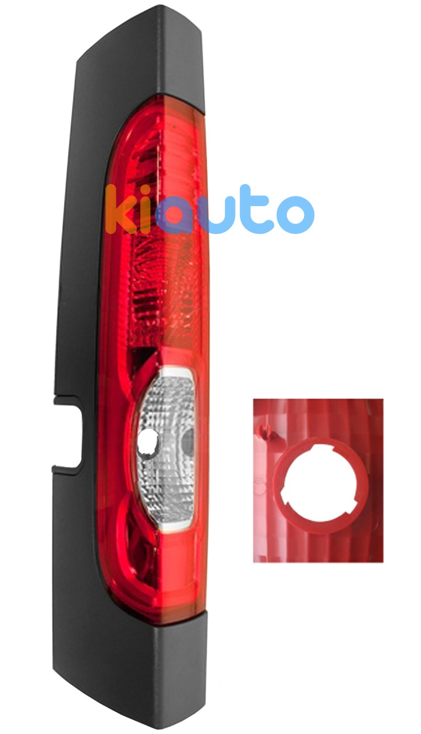 Feu arrière nissan primastar 2007-2016 supérieur / 3 trous fixation / 1 hayon arrière / avec cadre pour porte latérale / gauche OE 8200415250 / 93854431 / 83854431